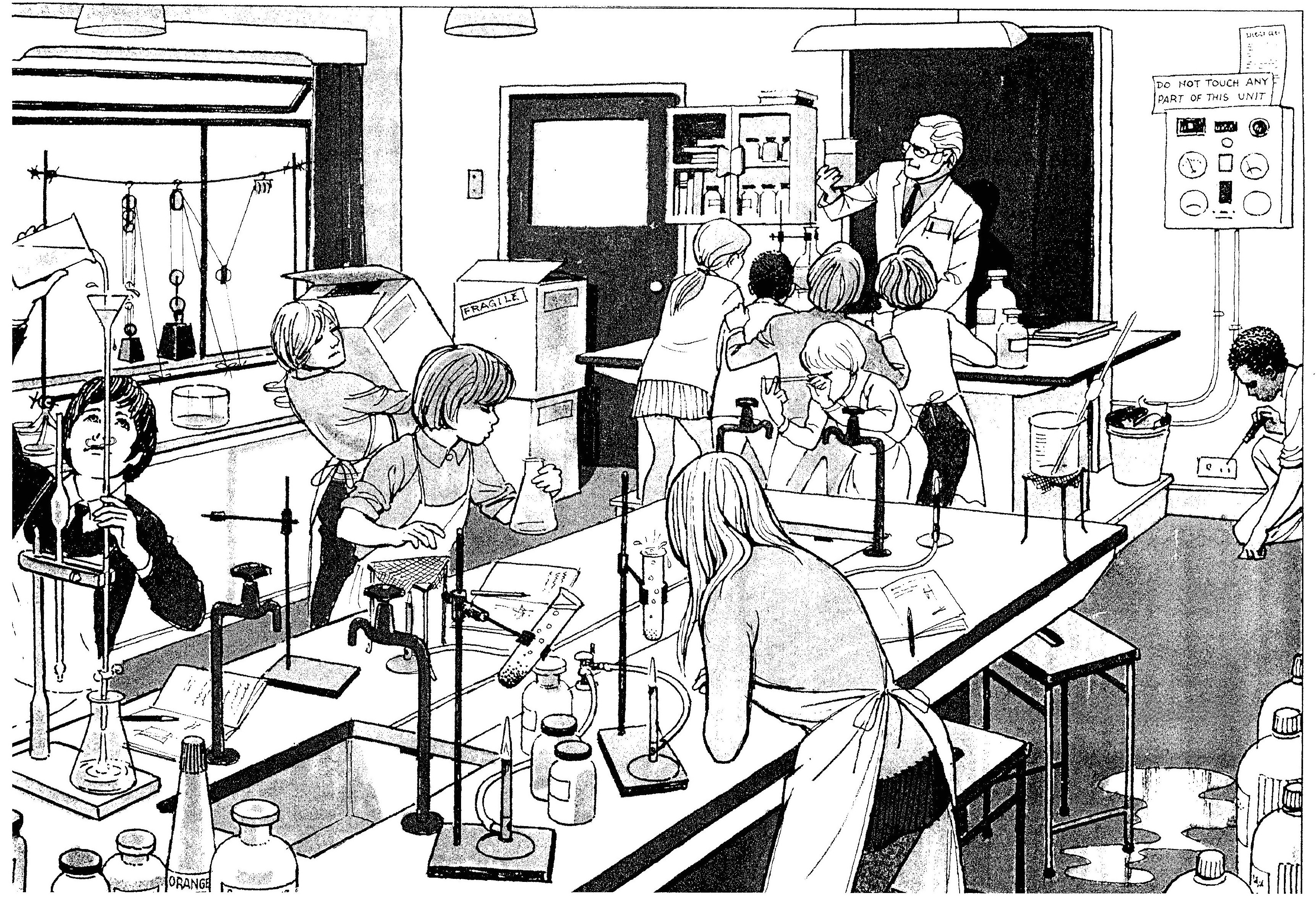 lab safety coloring pages and worksheets - photo #43